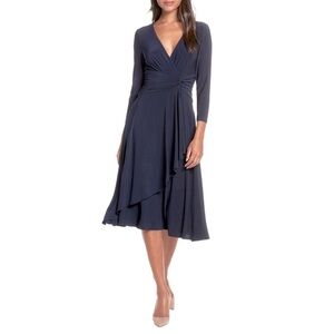 Eliza J Faux Wrap Dress